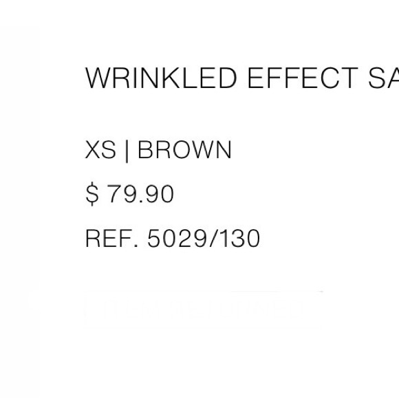 Zara XS Brown Cowl Neck Dress - Picture 5 of 9